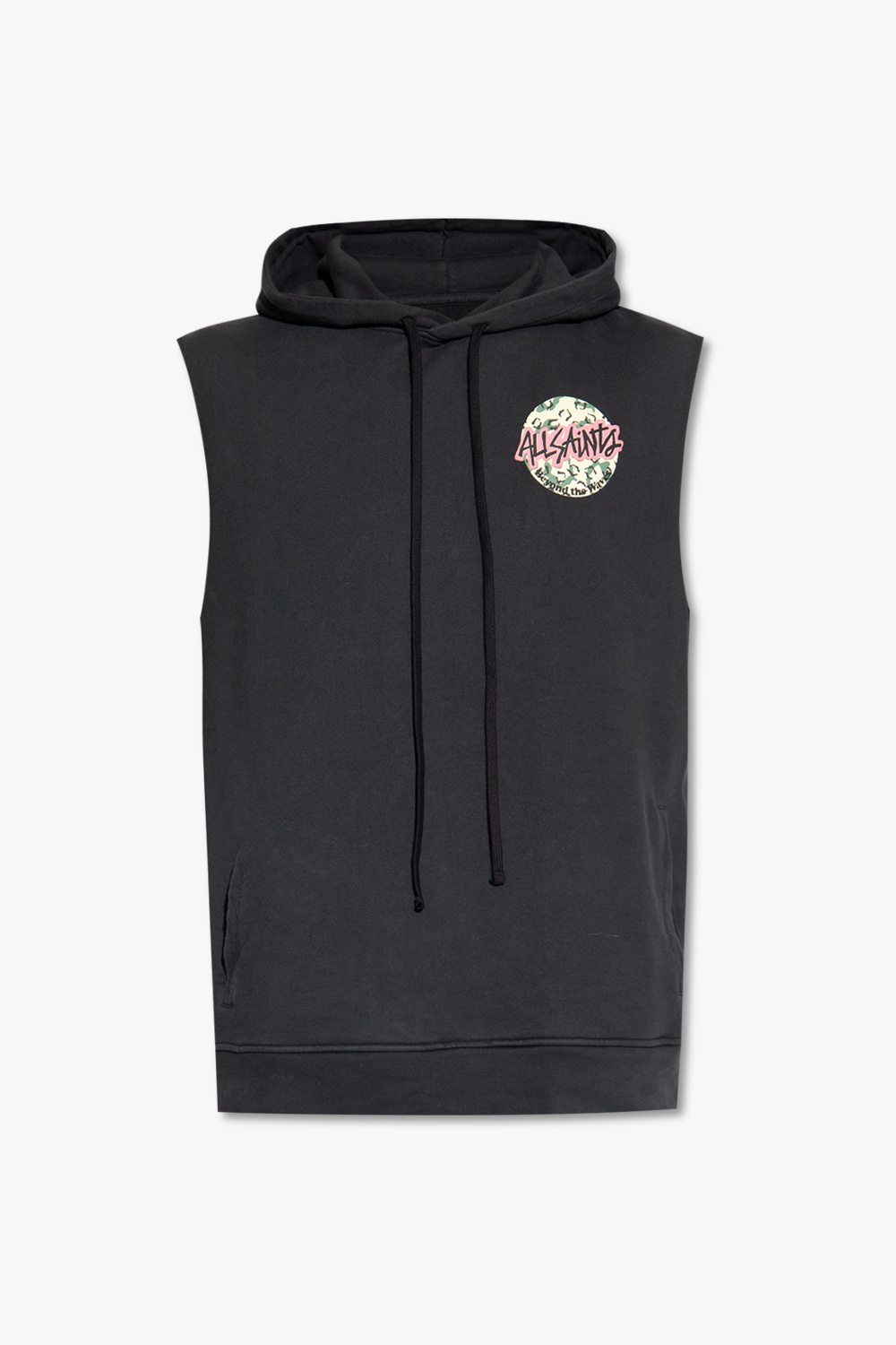 Allsaints sleeveless hoodie sale